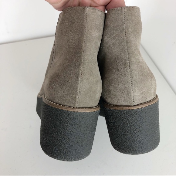 Aquatalia Made in Italy Brown Ankle Boots Sz 9.5 - Picture 7 of 8